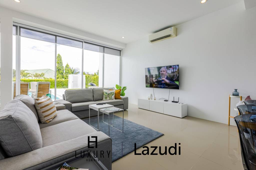 โมเดิร์นพูลวิลล่า 4 ห้องนอน พร้อมความบันเทิงครบวงจร (KH-A6)