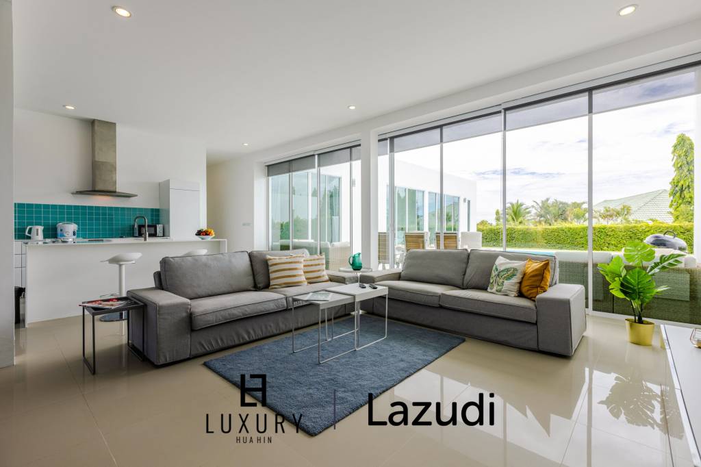 โมเดิร์นพูลวิลล่า 4 ห้องนอน พร้อมความบันเทิงครบวงจร (KH-A6)