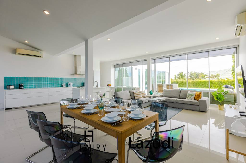 โมเดิร์นพูลวิลล่า 4 ห้องนอน พร้อมความบันเทิงครบวงจร (KH-A6)