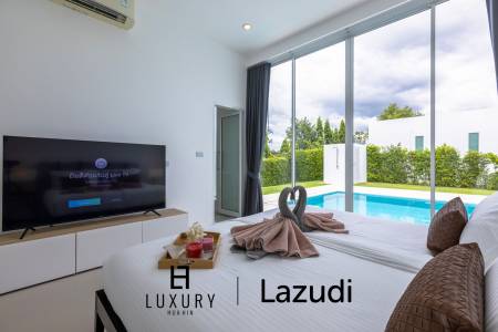 โมเดิร์นพูลวิลล่า 4 ห้องนอน พร้อมความบันเทิงครบวงจร (KH-A6)