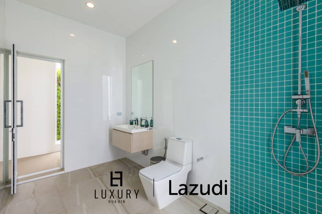 โมเดิร์นพูลวิลล่า 4 ห้องนอน พร้อมความบันเทิงครบวงจร (KH-A6)