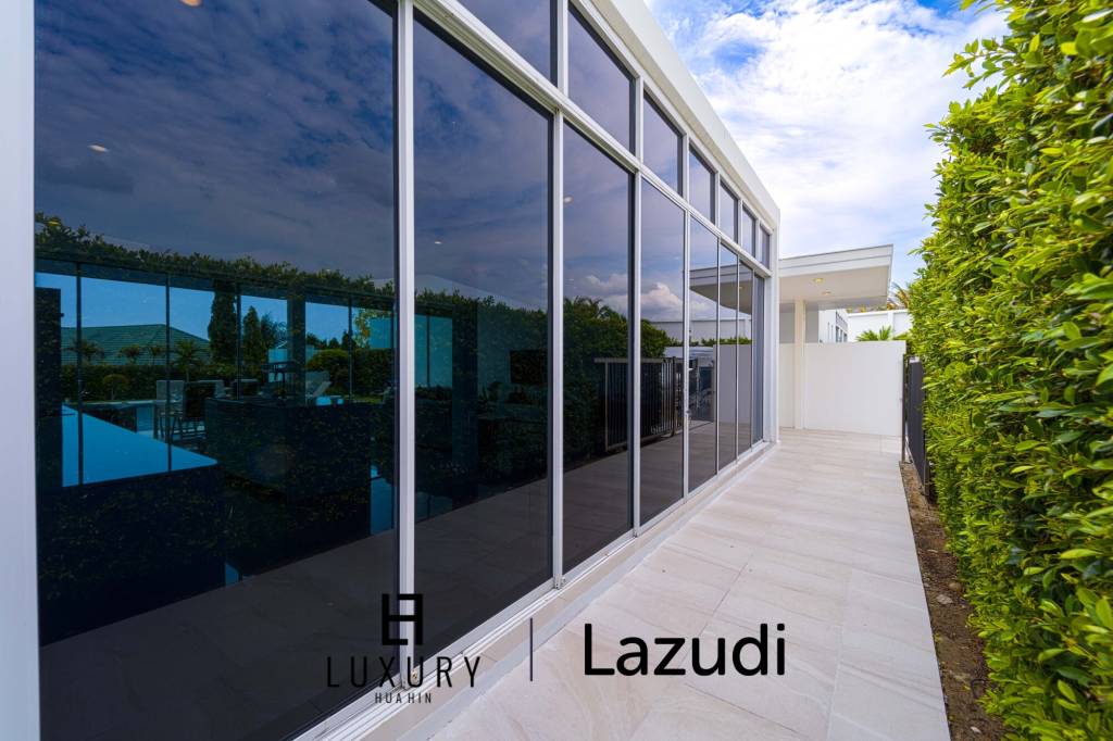 โมเดิร์นพูลวิลล่า 4 ห้องนอน พร้อมความบันเทิงครบวงจร (KH-A6)