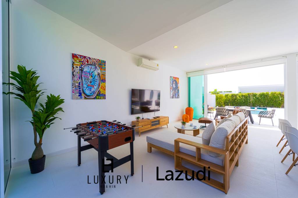 Modern 4 Bed Private Pool Villa (KH-B6)