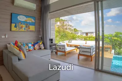 Modern 3-Bed Sea View Villa in Bophut Hills