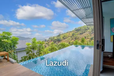 Modern 3-Bed Sea View Villa in Bophut Hills