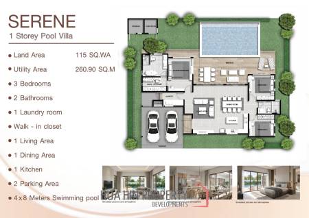 260 sqm modern pool villa in Thap Tai Hua Hin - Villa Serene