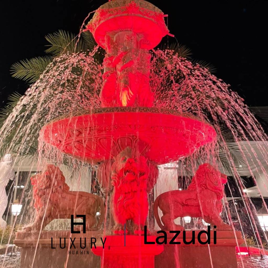 วิลล่าหรู 540 ตร.ม. พร้อมสระว่ายน้ำคู่ ใกล้ทะเลหัวหิน ตำบลหนองแก