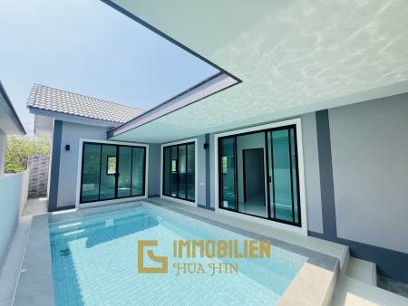 Частный бассейн / 3 спальни / без мебели