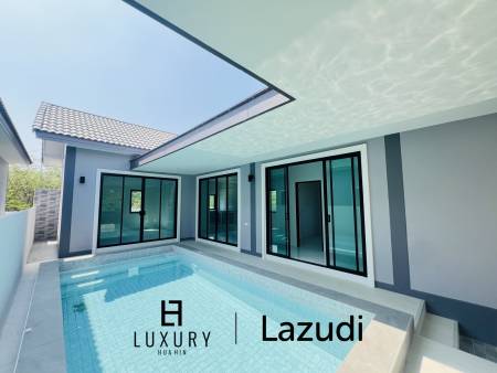 123 sqm Modern Pool Villa for Sale in Hua Hin