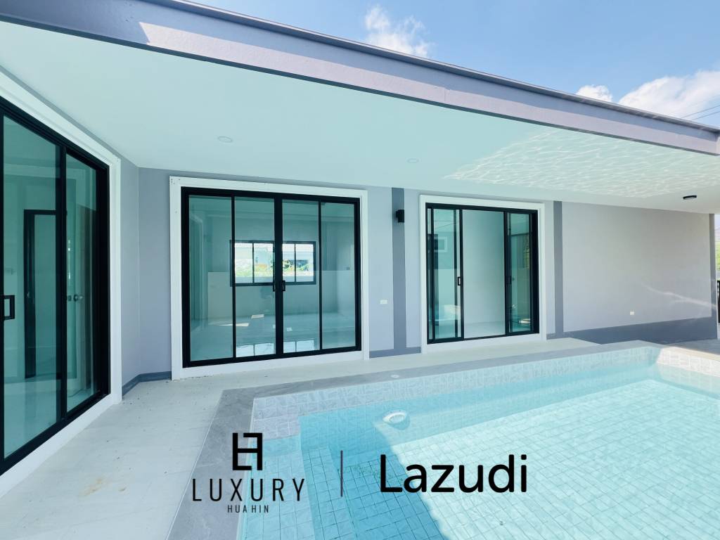 123 sqm Modern Pool Villa for Sale in Hua Hin