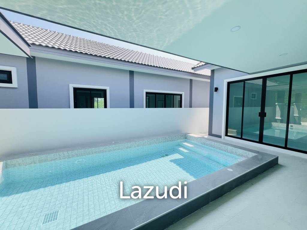 123 sqm Modern Pool Villa for Sale in Hua Hin