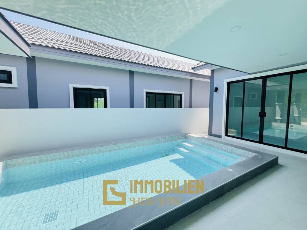 Частный бассейн / 3 спальни / без мебели