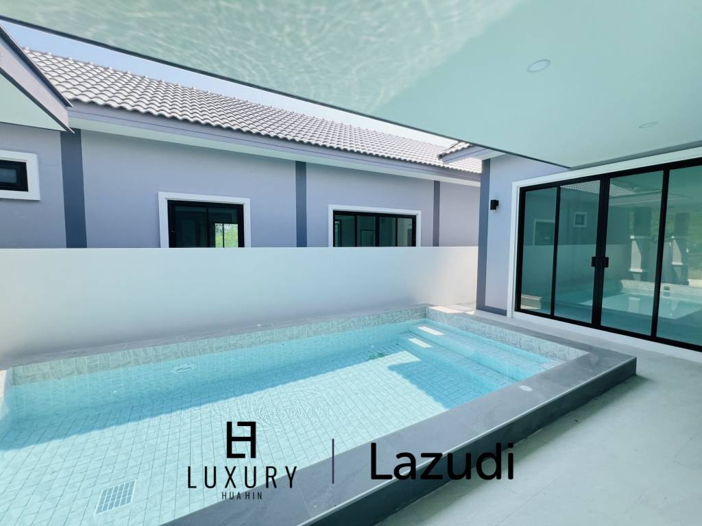 123 sqm Modern Pool Villa for Sale in Hua Hin