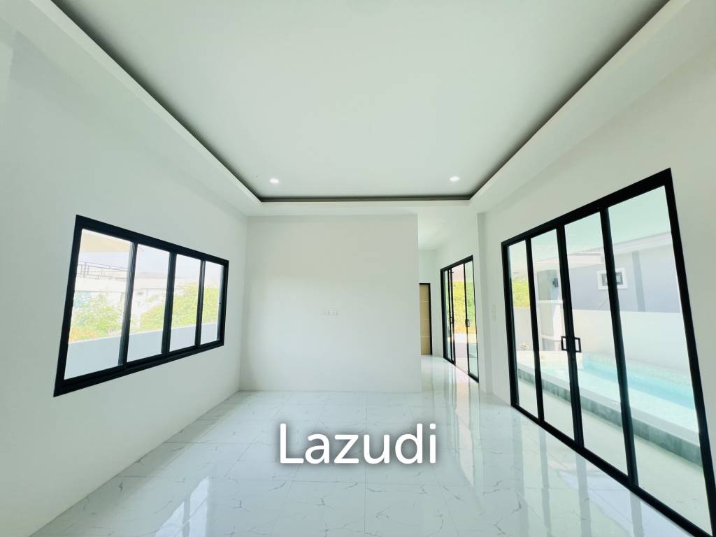 123 sqm Modern Pool Villa for Sale in Hua Hin