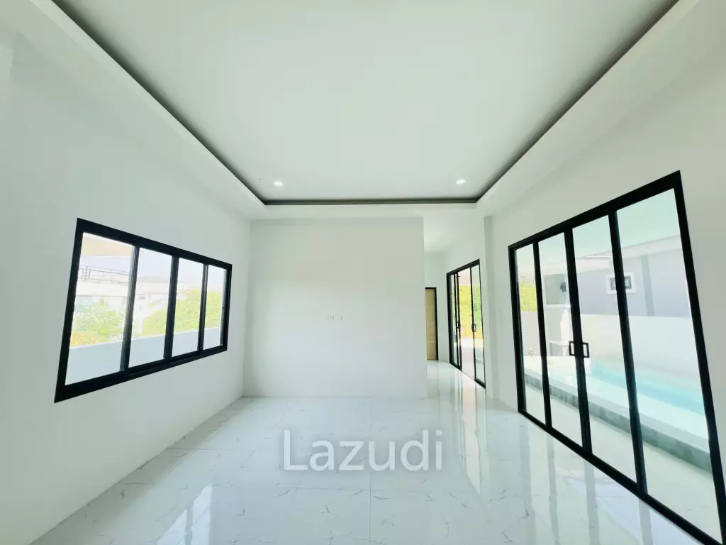 123 sqm Modern Pool Villa for Sale in Hua Hin