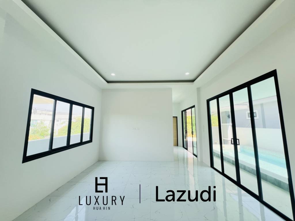 123 sqm Modern Pool Villa for Sale in Hua Hin