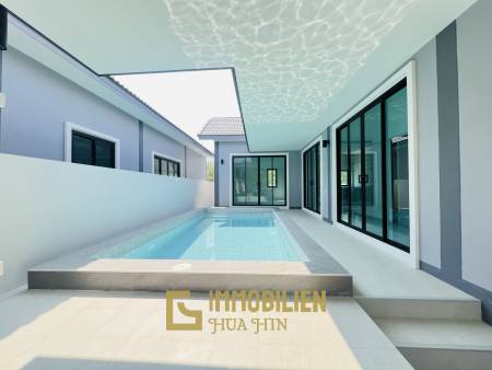 Частный бассейн / 3 спальни / без мебели