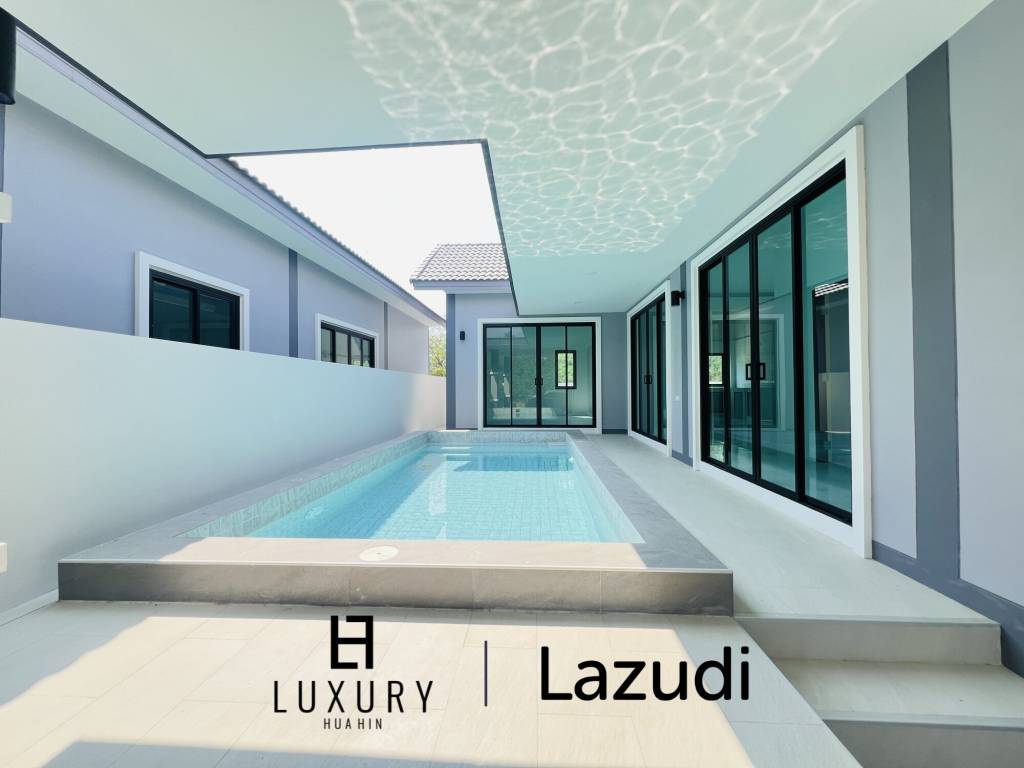 123 sqm Modern Pool Villa for Sale in Hua Hin
