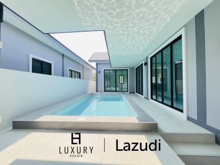 123 sqm Modern Pool Villa for Sale in Hua Hin