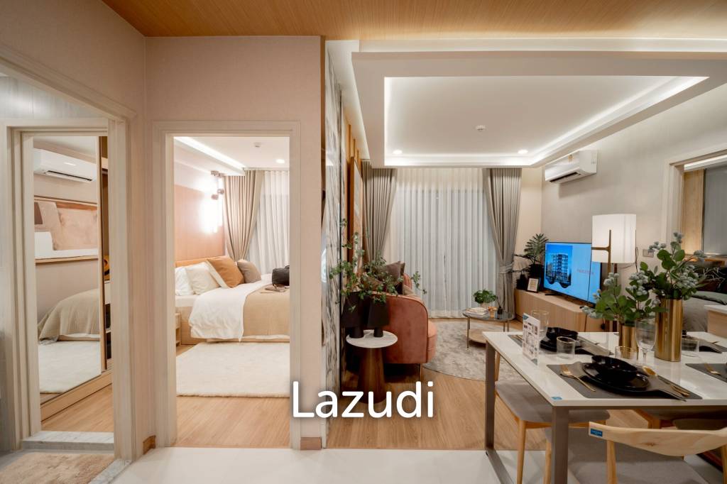 55.3 SQM. Off-plan 2 Bedrooms on the top floor at Arise Hill