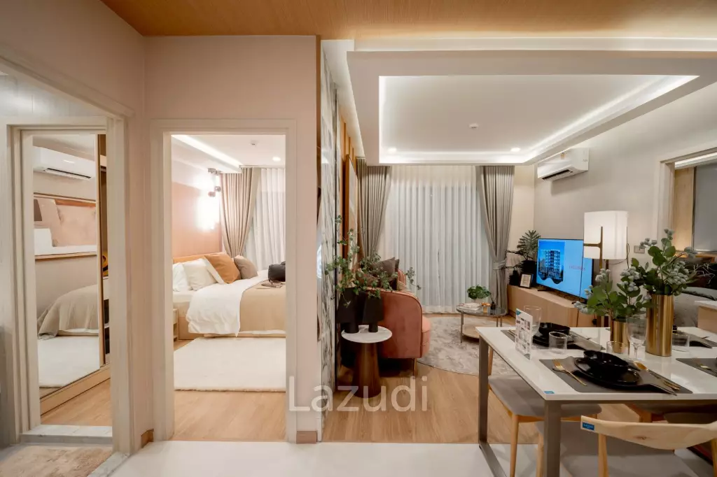 55.3 SQM. Off-plan 2 Bedrooms on the top floor at Arise Hill