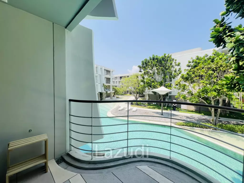 ฺBeachfront 2 Bed with Pool View at Baan SanKram