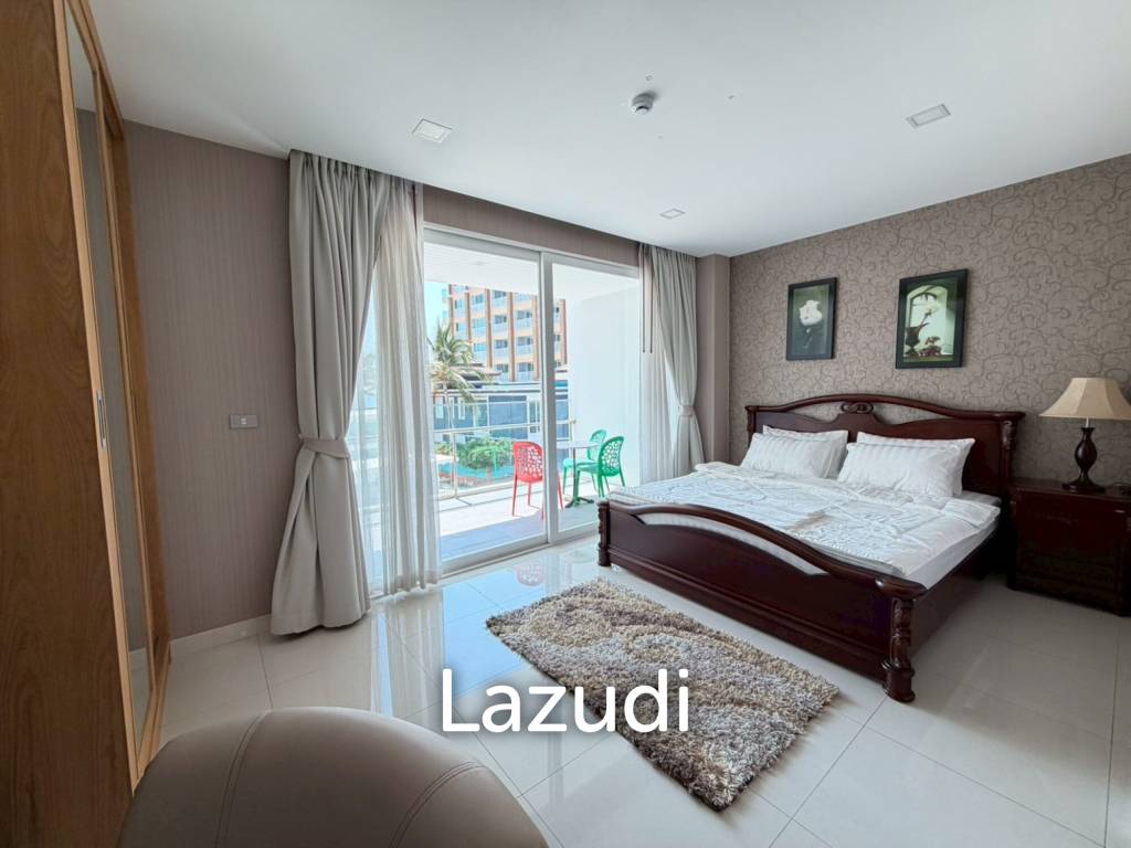 Spacious 1-Bedroom for Rent Beachfront Jomtien Residence