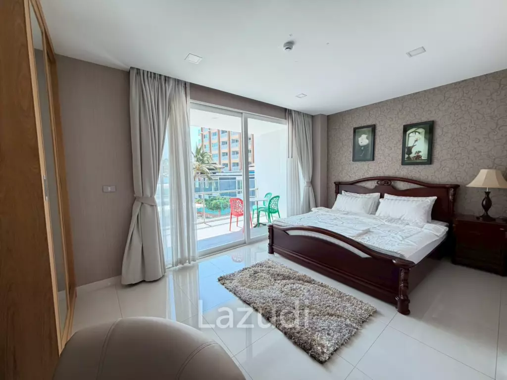 Spacious 1-Bedroom for Rent Beachfront Jomtien Residence