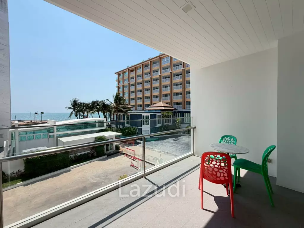 Spacious 1-Bedroom for Rent Beachfront Jomtien Residence