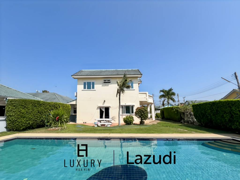 4 спальни / частный бассейн / участок 560 кв. м