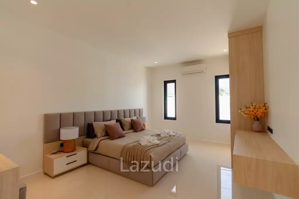 289 sqm New Modern pool villa in Hin Lek Fai Hua Hin – Plan C