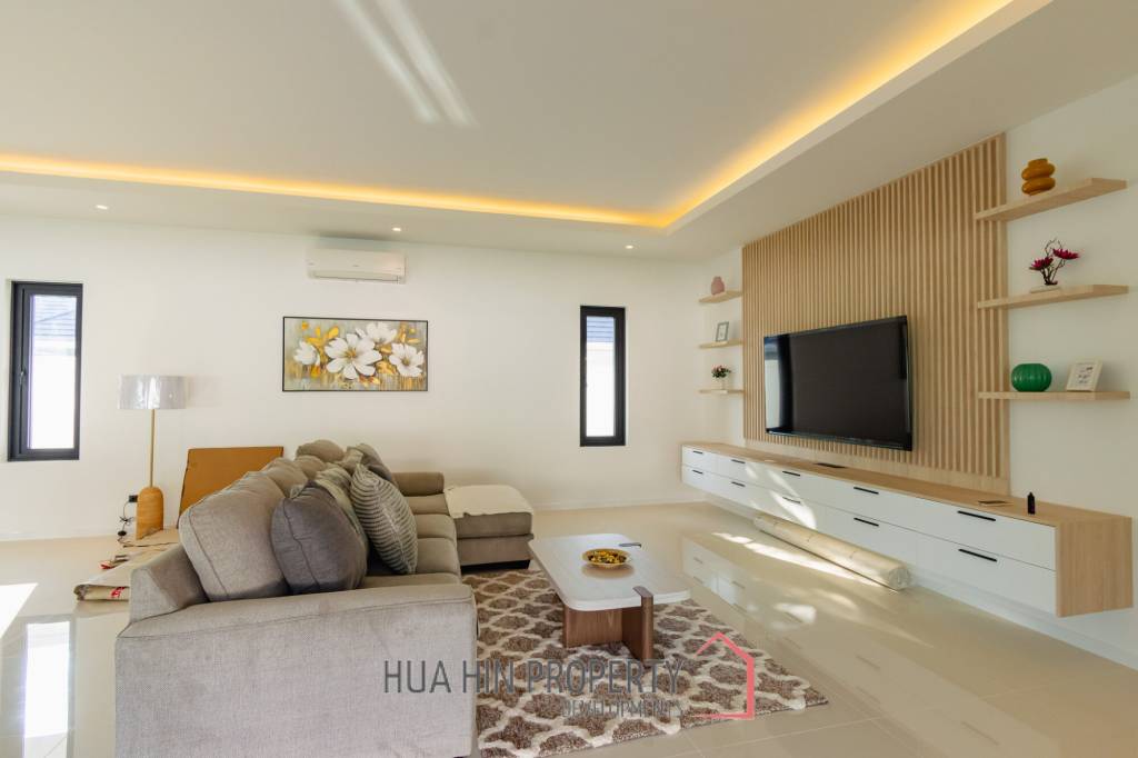 289 sqm New Modern pool villa in Hin Lek Fai Hua Hin – Plan C