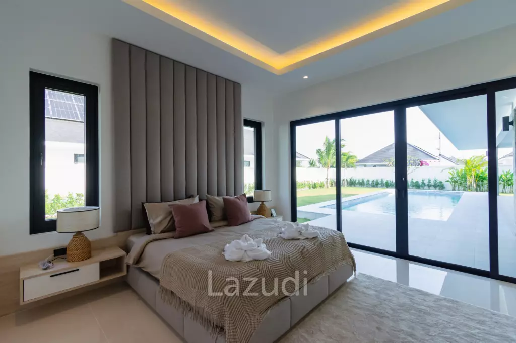 289 sqm New Modern pool villa in Hin Lek Fai Hua Hin – Plan C