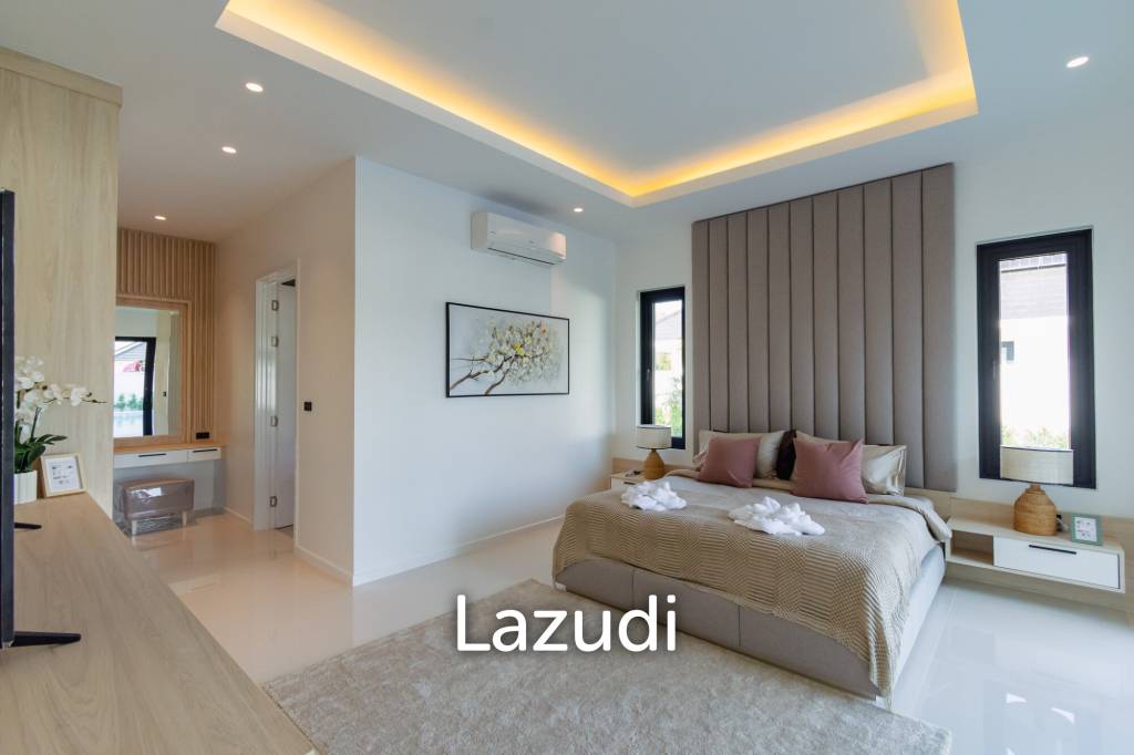 289 sqm New Modern pool villa in Hin Lek Fai Hua Hin – Plan C