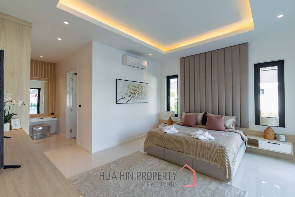 289 sqm New Modern pool villa in Hin Lek Fai Hua Hin – Plan C