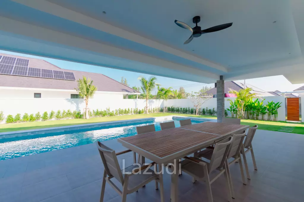 289 sqm New Modern pool villa in Hin Lek Fai Hua Hin – Plan C