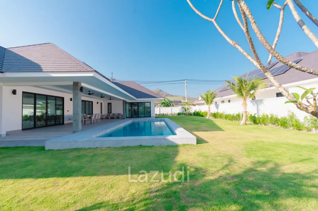 289 sqm New Modern pool villa in Hin Lek Fai Hua Hin – Plan C