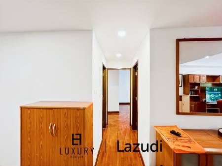 คอนโด 2 ห้องนอน ชั้นล่าง 105 ตร.ม. วิวสวนในบ้านแสนสราญ