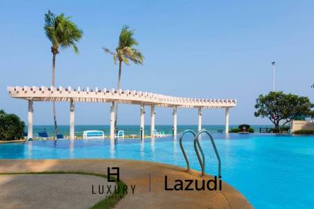 คอนโด 2 ห้องนอน ชั้นล่าง 105 ตร.ม. วิวสวนในบ้านแสนสราญ