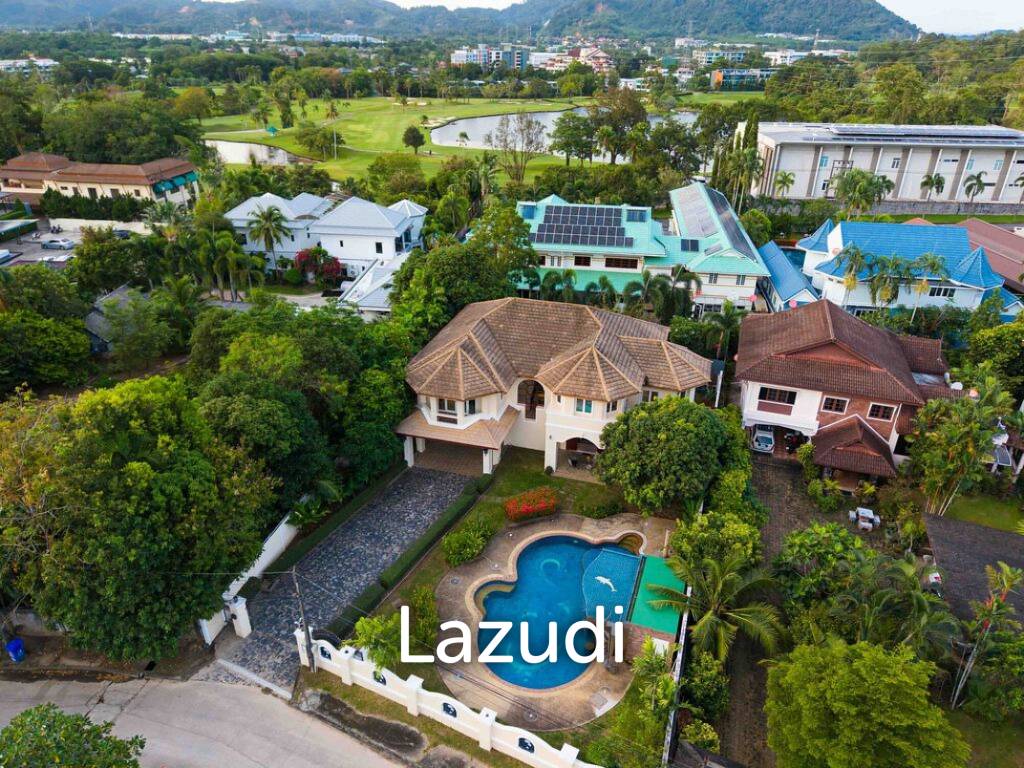 Spacious 7-bedroom private pool villa in Kathu near Patong and golf courses