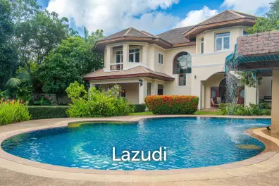 Spacious 7-bedroom private pool villa in Kathu near Patong and golf courses