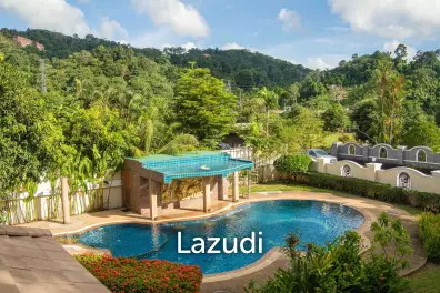 Spacious 7-bedroom private pool villa in Kathu near Patong and golf courses