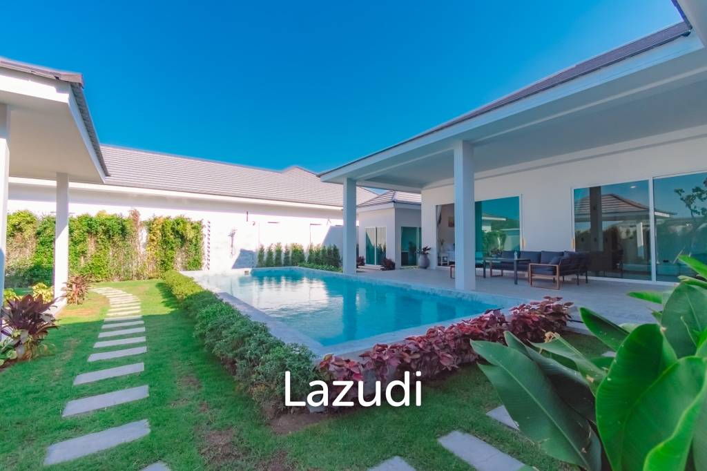 298 sqm New Modern pool villa in Thap Tai Hua Hin