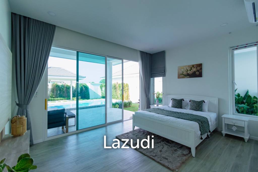 298 sqm New Modern pool villa in Thap Tai Hua Hin