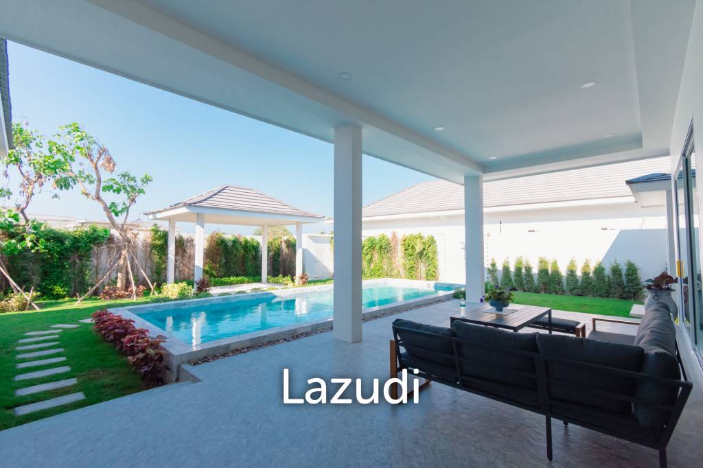 298 sqm New Modern pool villa in Thap Tai Hua Hin