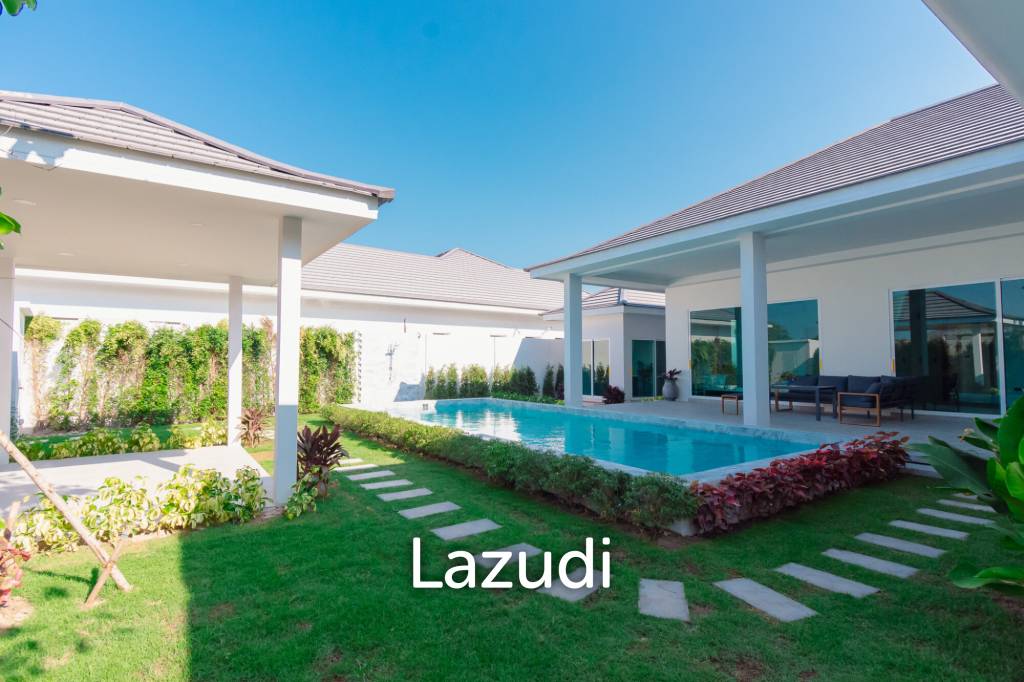 298 sqm New Modern pool villa in Thap Tai Hua Hin