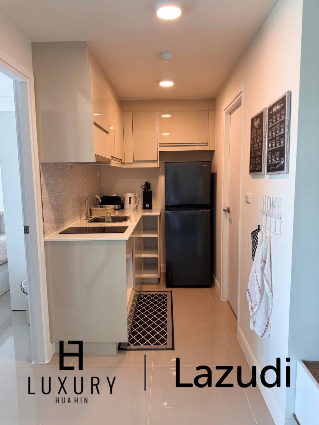 คอนโด 35 ตร.ม. ใจกลางหัวหิน ใกล้ทะเล พร้อมสระว่ายน้ำและฟิตเนส