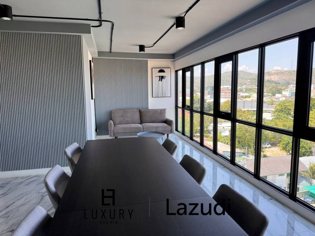 คอนโด 35 ตร.ม. ใจกลางหัวหิน ใกล้ทะเล พร้อมสระว่ายน้ำและฟิตเนส