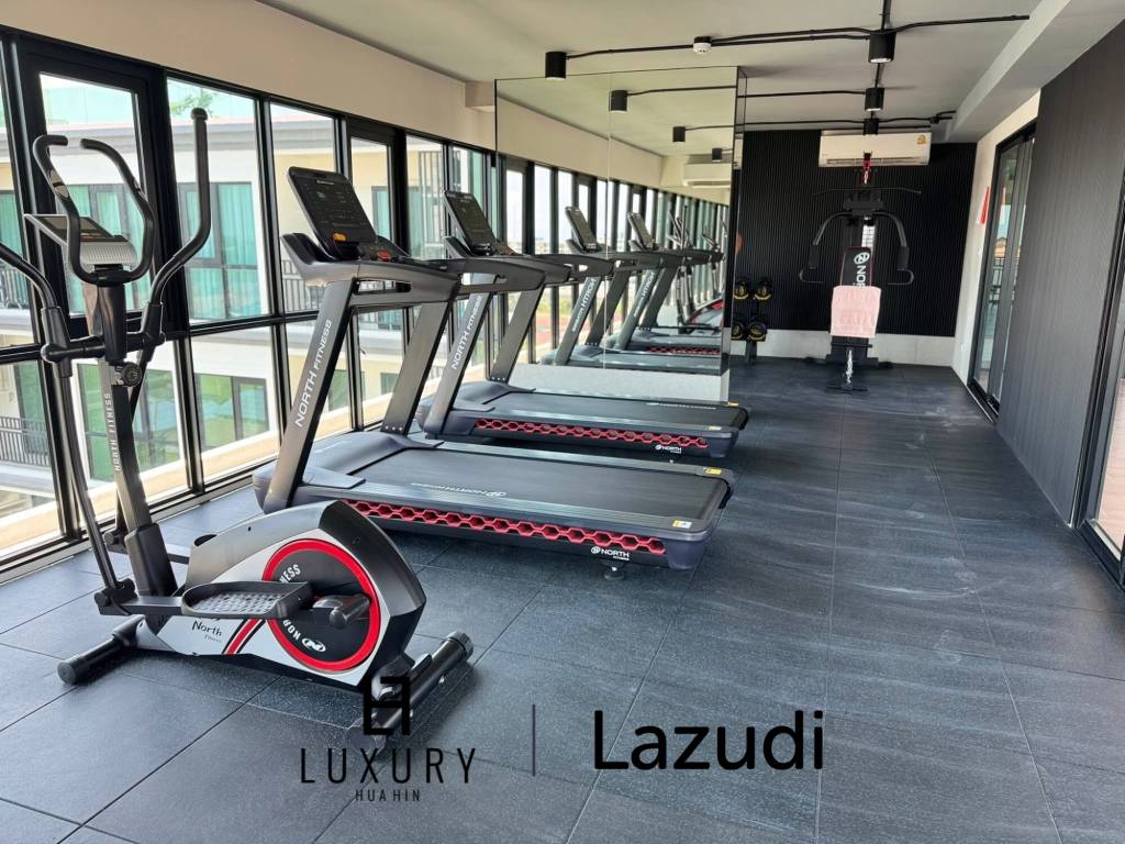 คอนโด 35 ตร.ม. ใจกลางหัวหิน ใกล้ทะเล พร้อมสระว่ายน้ำและฟิตเนส