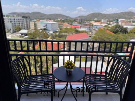 คอนโด 35 ตร.ม. ใจกลางหัวหิน ใกล้ทะเล พร้อมสระว่ายน้ำและฟิตเนส